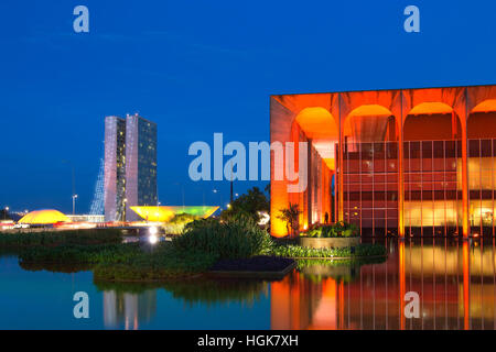 Palazzo Itamaraty , Ministero degli Affari Esteri, Brasilia Foto Stock