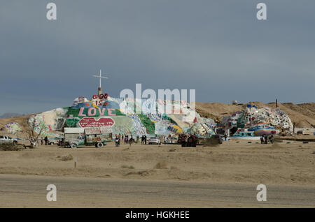 La salvezza di montagna, Niland CA USA Foto Stock