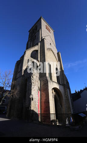 Charlemagne Tower Tours Francia Dicembre 2016 Foto Stock