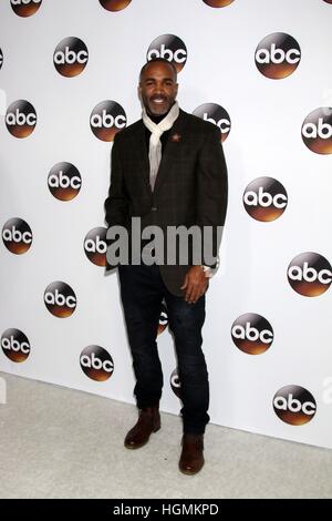 Pasadena, CA. Decimo gen, 2017. Donnell Turner presso gli arrivi per il TCA Winter Press Tour 2016: Disney/ABC partito, il Langham Huntington, Pasadena, CA 10 gennaio 2017. © Priscilla concedere/Everett raccolta/Alamy Live News Foto Stock