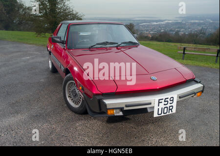 1988 Fiat X1/9 metà propulsori auto sportiva, progettato da Bertone Foto Stock