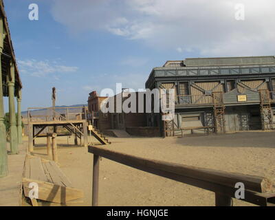 Tabernas in Spagna: Mini Hollywood - posizione di Sergio Leone spaghetti western film Foto Stock