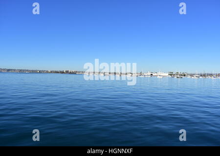 San Diego California - USA - Dicembre 04, 2016: Porto di San Diego Foto Stock