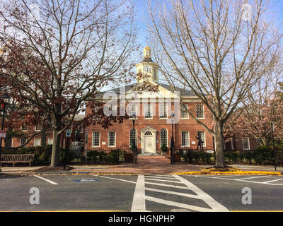 Easton, Maryland. Talbot County Court House. Foto Stock