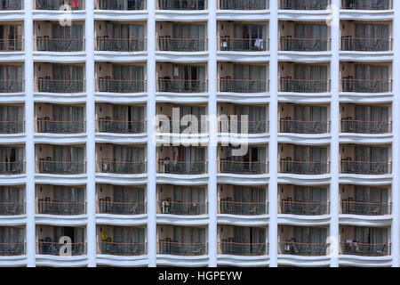 Multi-storey hotel, Sanya Foto Stock