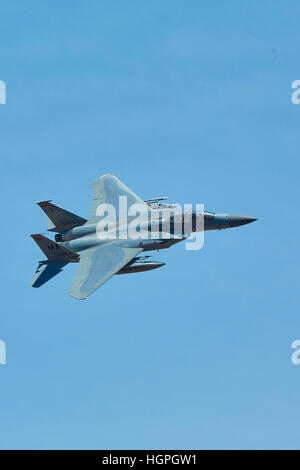 F-16C Eagle dal 104th Fighter Wing, Massachusetts Air National Guard, Foto Stock