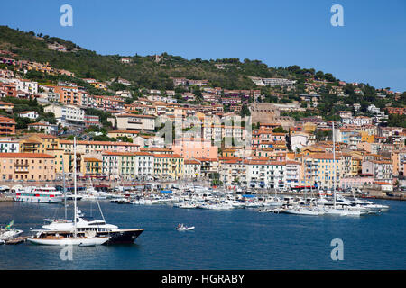 Porto Santo Stefano Argentario, Toscana, Italia, Europa Foto Stock