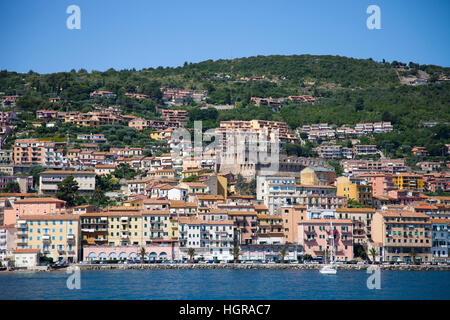 Porto Santo Stefano Argentario, Toscana, Italia, Europa Foto Stock