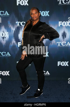 Pasadena, Stati Uniti d'America. Xi gen, 2017. Queen Latifah, a 2017 Winter Tour TCA - FOX All-Star partito, al Langham Hotel In California il 11 gennaio 2017. Credito: Faye Sadou/MediaPunch Foto Stock