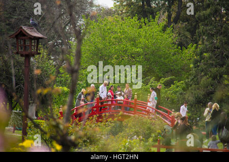 Giardino giapponese a Buenos Aires, Argentina Foto Stock