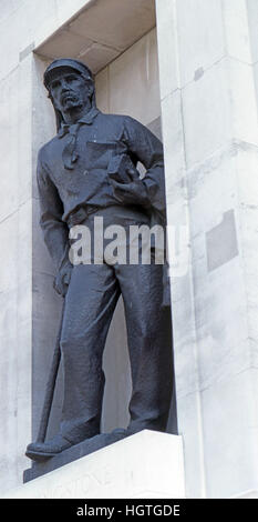 Statua del David Livingstone in Kensington Gore Foto Stock