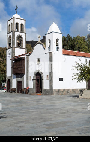 La chiesa di San Fernando Rey a Santiago del Teide Tenerife, Isole Canarie, Spagna Foto Stock