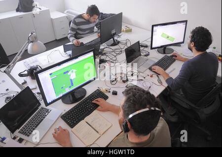 L'avvio FABtotum, nato presso l'incubatore di imprese Poli-Hub di Milano Politecnico, si occupa della progettazione e della fabbricazione di 3D le stampanti Foto Stock