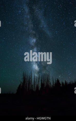Via Lattea, Brianhead picco, Utah Foto Stock