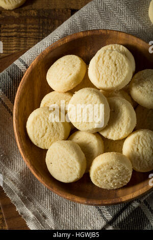 Dolci fatti in casa biscotti frollini pronto a mangiare Foto Stock