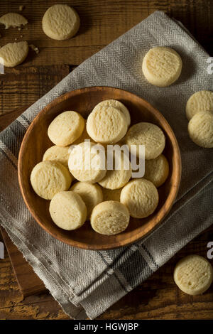 Dolci fatti in casa biscotti frollini pronto a mangiare Foto Stock