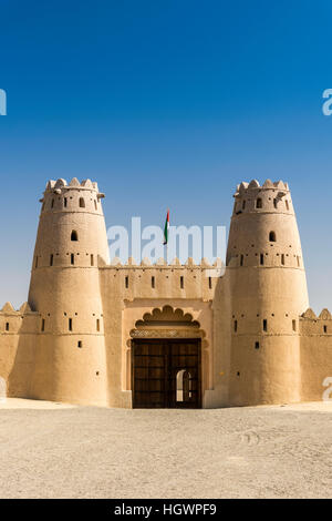 Al Jahili Fort, Al Ain, Emirati Arabi Uniti Foto Stock