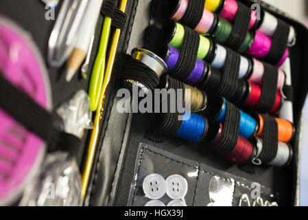 Kit di cucitura Foto Stock