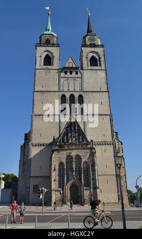 San-Johannis-Kirche, Magdeburgo, Sachsen-Anhalt, Deutschland Foto Stock