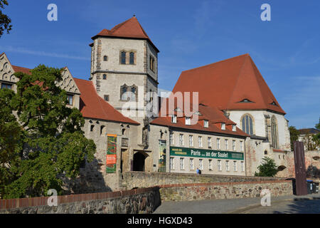 Moritzburg, Friedemann-Bach-Platz, Halle an der Saale, Sachsen-Anhalt, Deutschland Foto Stock