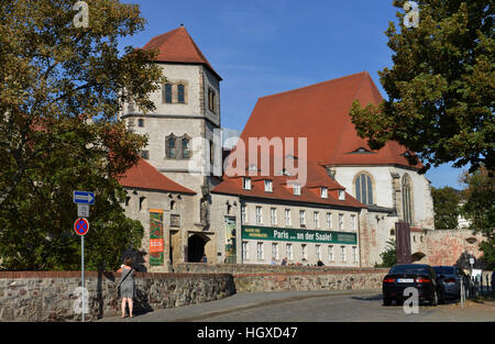 Moritzburg, Friedemann-Bach-Platz, Halle an der Saale, Sachsen-Anhalt, Deutschland Foto Stock