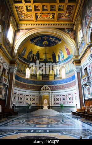 Abside di San Giovanni in Laterano - Roma, Italia Foto Stock
