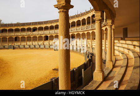 Bullring, Ronda, provincia di Malaga, Andalusia, Spagna Foto Stock