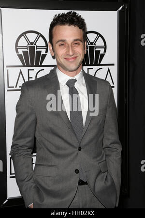 Century City, CA. Xiv gen, 2017. Justin Hurwitz, all annuale quarantaduesima Los Angeles Film Critics Association Awards, presso Intercontinental Hotel In California il 14 gennaio 2017. Credito: Faye Sadou/media/punzone Alamy Live News Foto Stock