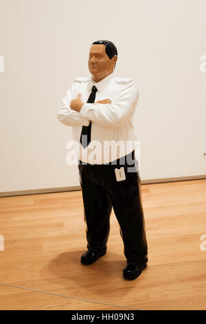 Kapa Haka (Pakaka) creato dalla Nuova Zelanda artista Michael Parekowhai nel 2003. Foto Stock