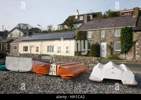 Moelfre, Isola di Anglesey, Galles del Nord Foto Stock