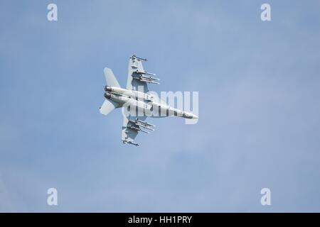 US Navy F/A-18F Super Hornet Foto Stock