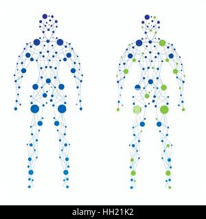 Umana astratta Illustrazione Vettoriale
