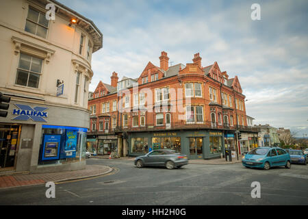 Vista delle grandi strade Malvern, Worcestershire REGNO UNITO Foto Stock