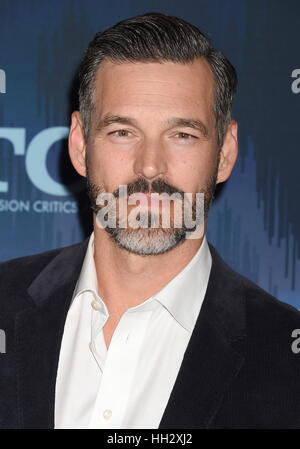 Pasadena, in California. Xi gen, 2017. PASADENA, CA - gennaio 11: Attore Eddie Cibrian assiste il 2017 Winter Tour TCA - FOX All-Star Party al The Langham Huntington Hotel on gennaio 11, 2017 a Pasadena, in California. | Utilizzo di credito in tutto il mondo: dpa/Alamy Live News Foto Stock