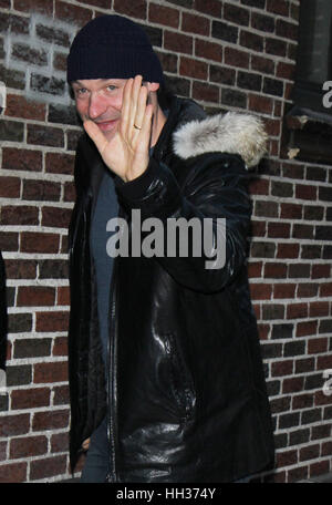 La città di New York, Stati Uniti d'America. 16 gennaio, 2017. Corey Stoll presso 'Late Show con Stephen Colbert' in New York City. Credito: Rw/media/punzone Alamy Live News Foto Stock