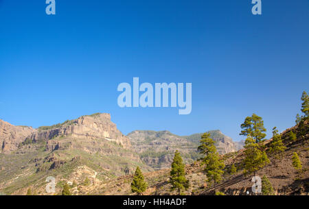 Centrale di Gran Canaria, area intorno a Cruz Grande Foto Stock