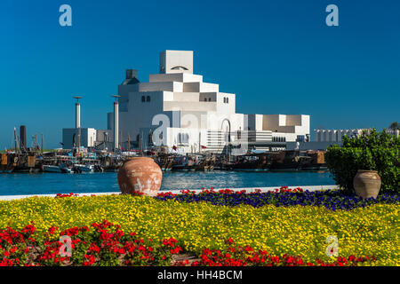 Il Museo di Arte Islamica, Doha, Qatar Foto Stock