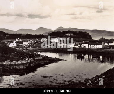 Kyleakin sull'isola di Skye nelle Ebridi interne, Scozia Foto Stock