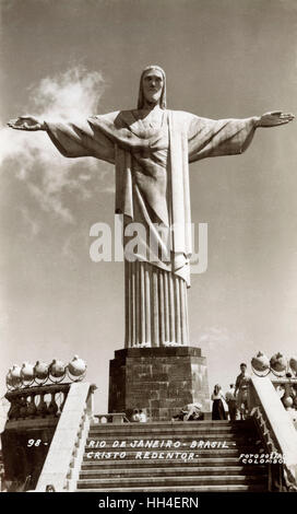 Rio de Janeiro, Brasile - Cristo Redentore Foto Stock