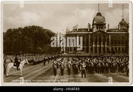 Trooping the Colour, Horse Guards Parade, Londra Foto Stock