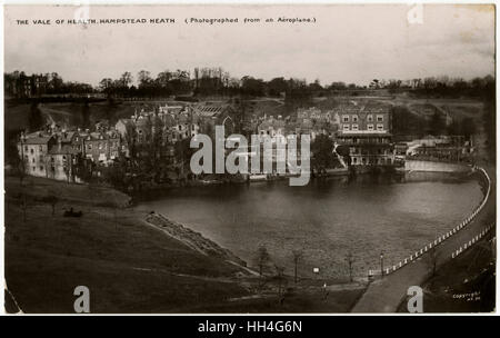 The vale of Health - Hampstead Heath, Londra Foto Stock