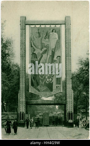 Porta d'Orsay all'esposizione Internazionale di Parigi Foto Stock