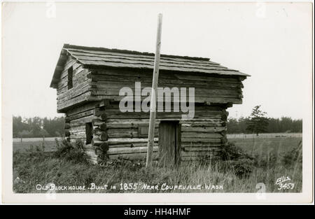 Il blocco Davis vicino Coupeville, Washington, Stati Uniti Foto Stock