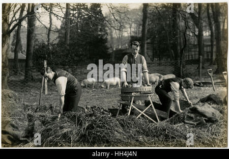 Royal Victoria Hospital Farm Colony, Polton, Scozia Foto Stock