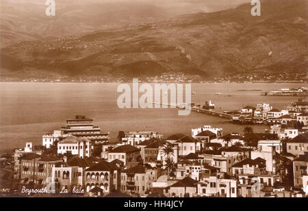 Baia di San Giorgio a Beirut (Beyrouth), Libano Foto Stock