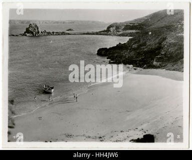 Herm - Isole del canale - Baia di Belvoir Foto Stock