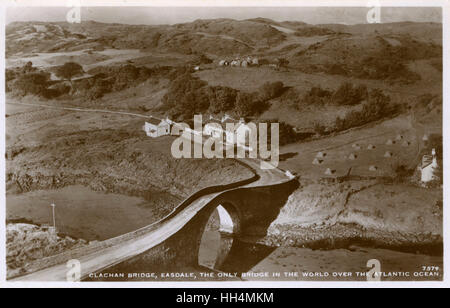 Clachan Bridge, Easdale Foto Stock