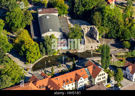 Bad Lippspringe, della Foresta Teutoburg nella foresta di Teutoburgo Natura Park, Germania, Europa, bird-occhi, visualizza foto aerea, antenna Foto Stock