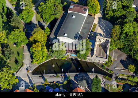 Bad Lippspringe, della Foresta Teutoburg nella foresta di Teutoburgo Natura Park, Germania, Europa, bird-occhi, visualizza foto aerea, antenna Foto Stock