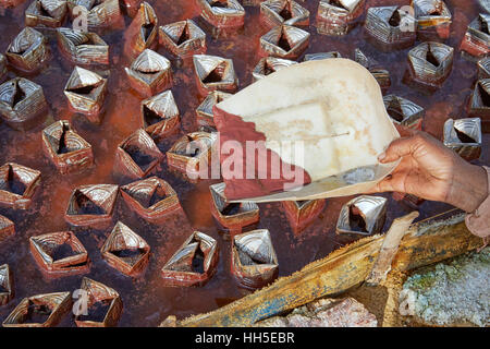 Miniere di rame, Salingyi Township, Sagaing Regione, Myanmar Foto Stock